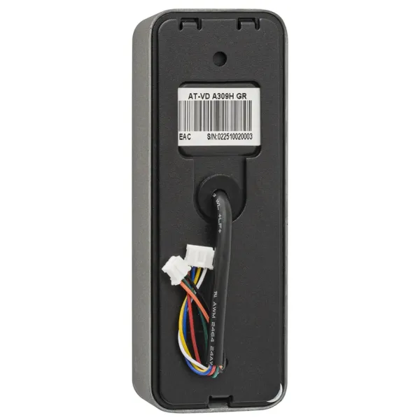 Вызывная панель AccordTec AT-VD A309H GR темно-серый, с видеокамерой