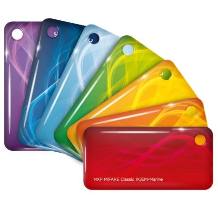 Брелок комбинированный EM-Marine + Mifare DESFire EV2, 8k