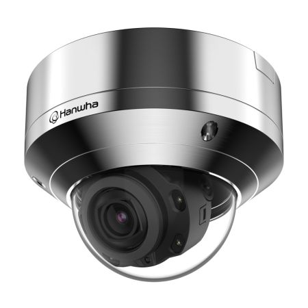 Антивандальная сетевая IP-видеокамера 2Мп Wisenet XNV-6080RSA (2.8-12 мм) из нержавеющей стали