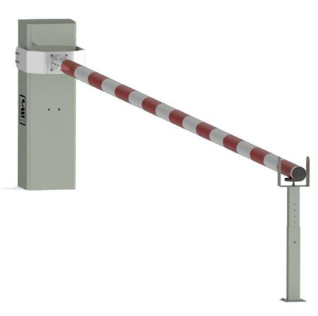 Стрела круглая Фантом К8(100) 8м с функцией "антиветер" Ø100мм со светоотражающими наклейками