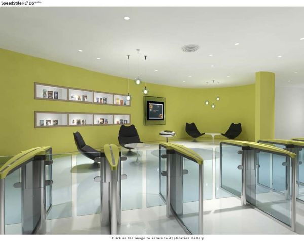 Автоматизированная проходная Gunnebo SpeedStile FLS DS длина 1800 мм