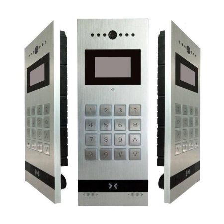 Вызывная панель цветного многоквартирного домофона TANTOS TS-VPS-EM lux WG