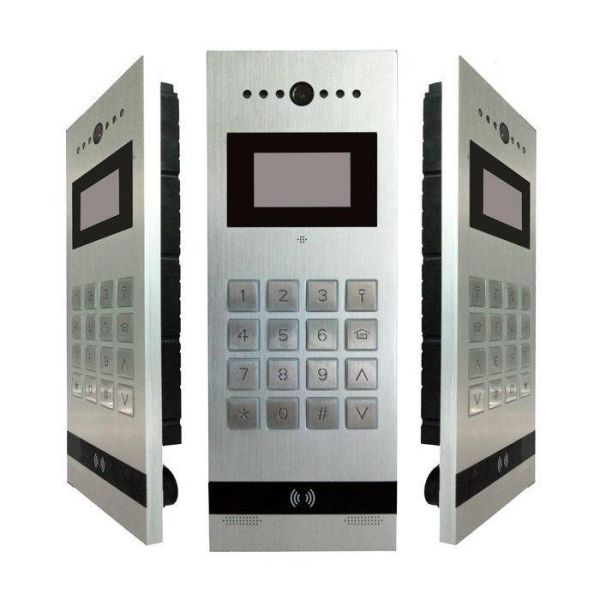 Вызывная панель цветного многоквартирного домофона TANTOS TS-VPS-EM lux WG