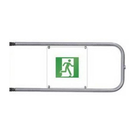 Поворотная створка с шарнирами PERCo BH02 1-17 (в комплекте со стопорным механизмом) длиной 1,2м