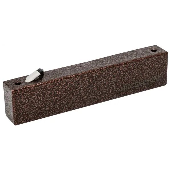 Электромагнитный замок AccordTec ML-180KB с планкой, коричневый