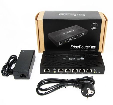 Маршрутизатор Ubiquiti EdgeRouter POE