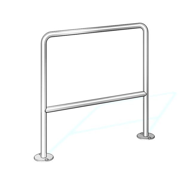 Ограждение полуростовое dormakaba Charon PGB-E02