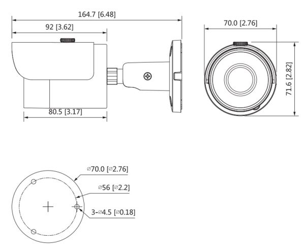 IP-видеокамера уличная 4Мп Dahua DH-IPC-HFW1431SP-0280B-S4