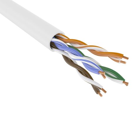 Кабель витая пара неэкранированный U/UTP ЛЮ-КСС-5e.4.10ВН.39Б3, внутренний
