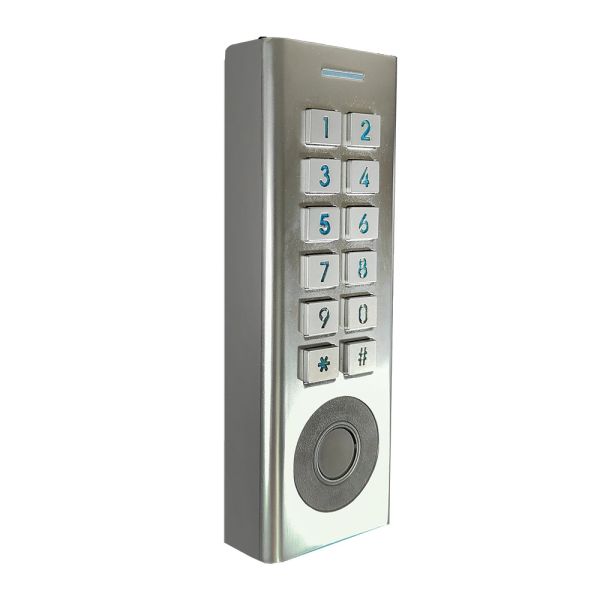 Кодонаборная панель Tantos TS-KBD-Bio 2 со считывателем отпечатков пальцев и карт Em-marin