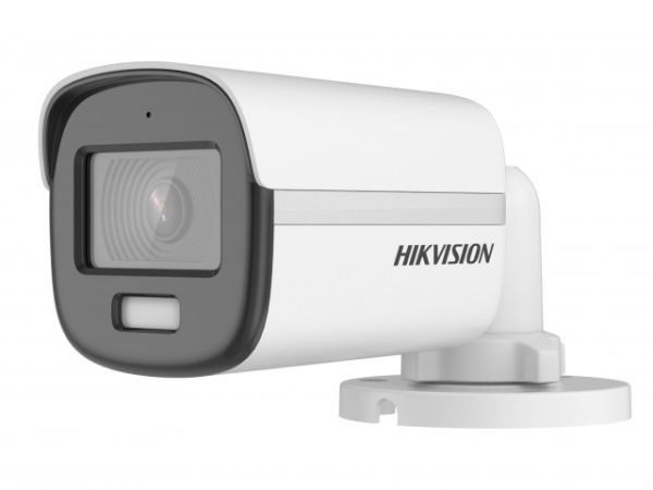 Уличная HD-TVI видеокамера 2Мп HikVision ColorVu DS-2CE10DF3T-FS (3.6 мм) с микрофоном (AoC)