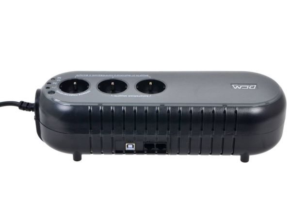 Источник бесперебойного питания Powercom WOW-500, 500VA/250W USB (2+1 EURO)