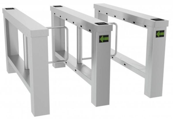 Центральный модуль распашного уличного турникета Cominfo EasyGate WN-M-2W