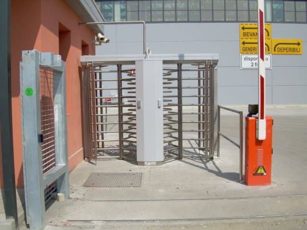 Двухпроходный полноростовой турникет Gotschlich ECCO 120 HD Stainless