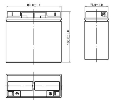 Аккумулятор Etalon VISION CP12170E (12В 18 А∙ч)