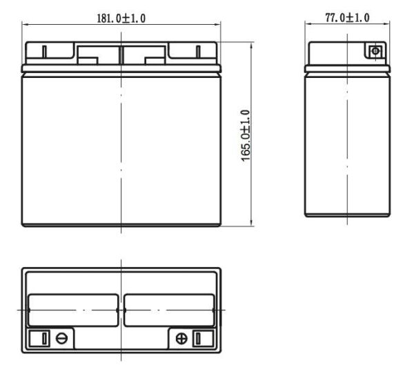 Аккумулятор Etalon VISION CP12170E (12В 18 А∙ч)