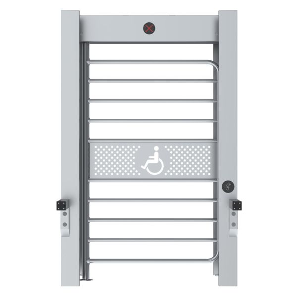 Полноростовой распашной турникет Блокпост Спектр СТ 4 с калиткой