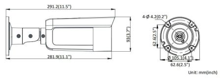 Уличная IP-видеокамера 2Мп HikVision DS-2CD2T27G1-L (4 мм) с технологией ColorVu
