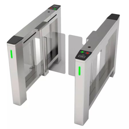 Турникет распашной ZKTeco SBTL500 без считывателей (со створками)