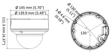 Антивандальная HD-TVI видеокамера 2Мп HikVision DS-2CE5AD3T-VPIT3ZF (2.7-13.5 мм)
