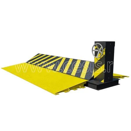 Дорожный блокиратор ЦеСИС ПРЕПОНА-П РЗ.1607.10.000 с аппарелями, ручной