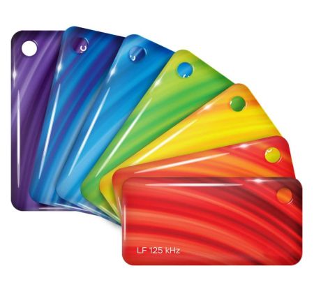 Брелок Temic (ATA5577), кодируемый в Em-Marine, HID (фиолетовый)