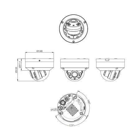 IP-видеокамера 2Мп RVi-2NCD2369 (2.7-13.5)