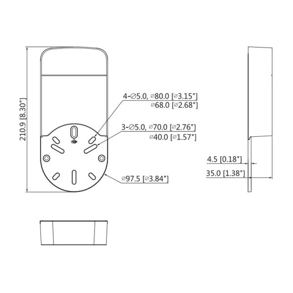 Монтажная коробка Dahua DH-PFA12A