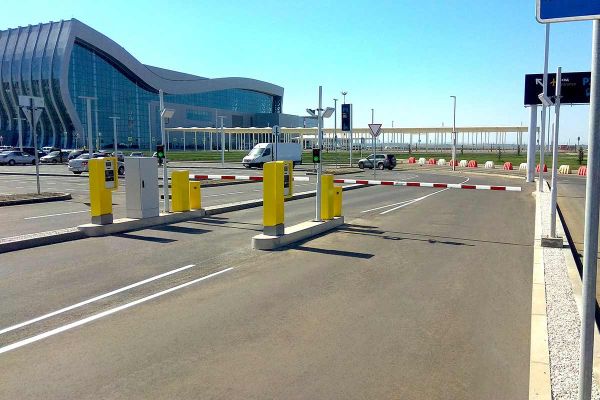 Въездная стойка АП-ПРО 01 Комфорт с мягкими билетами (термолента)