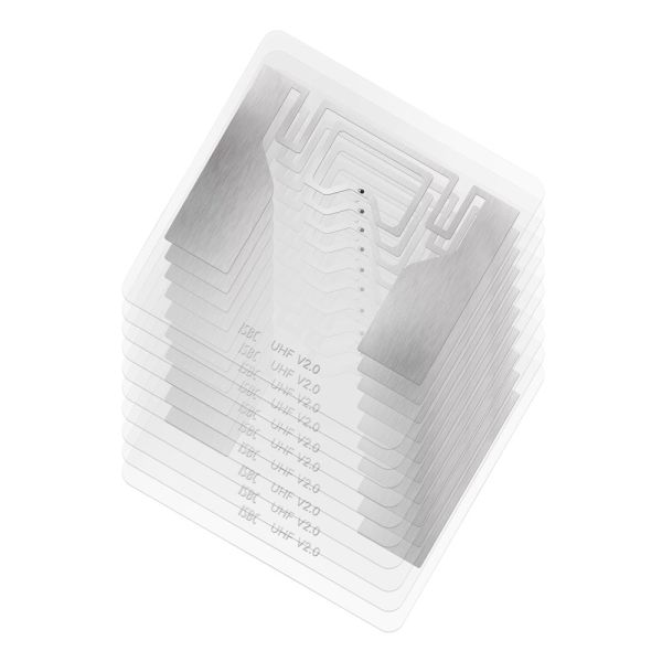 Метка Labels 50х50 UHF, UCODE8, прозрачная (45x31)