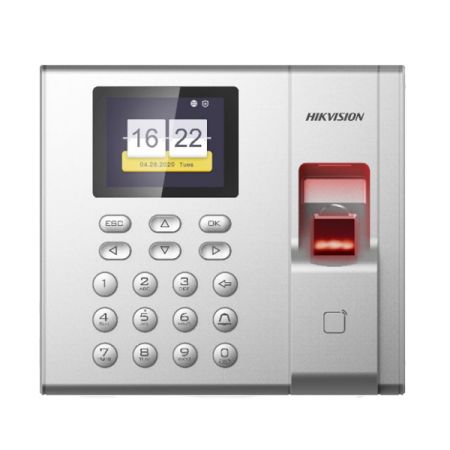 Биометрический сетевой контроллер HikVision DS-K1T8003F со считывателем отпечатков пальцев