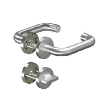 Комплект нажимных ручек dormakaba OGRO Premium 8100 для сплошных дверей