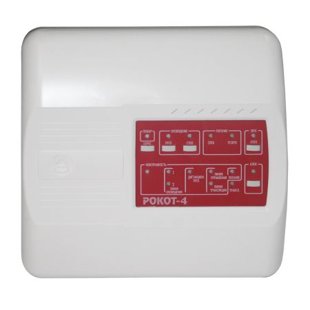 Прибор Рокот-4 управления системой речевого пожарного оповещения