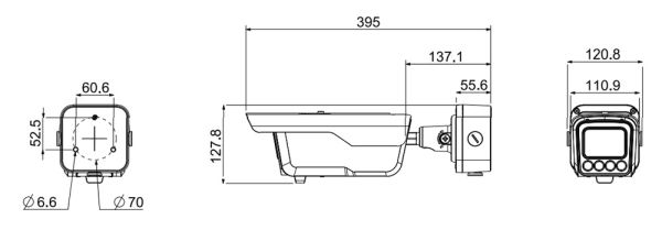 ANPR видеокамера 4Мп Dahua DHI-ITC413-PW4D-IZ3(868MHz) с распознаванием автомобильных номеров