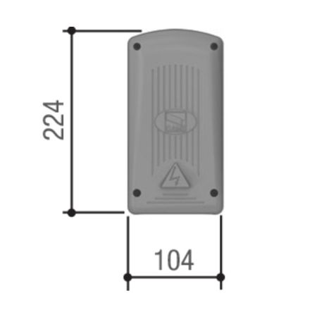 Радиодекодер 4-х канальный Came RBE4230 для внешней установки, 3000 передатчиков (806RV-0020)