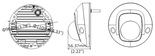 Миникупольная IP-видеокамера Wi-Fi 2Мп HikVision DS-2CD2525FHWD-IS (6 мм) с EXIR-подсветкой до 10 м