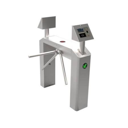 Турникет-трипод тумбовый ZKTeco TS2033 без iFace, с кронштейнами под приборы (с планками)