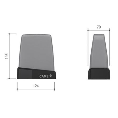 Сигнальная лампа Came KRX1FXSW (806LA-0020)