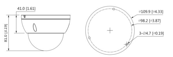 IP-видеокамера уличная 4Мп Dahua DH-IPC-HDBW3449EP-AS-NI-0360B