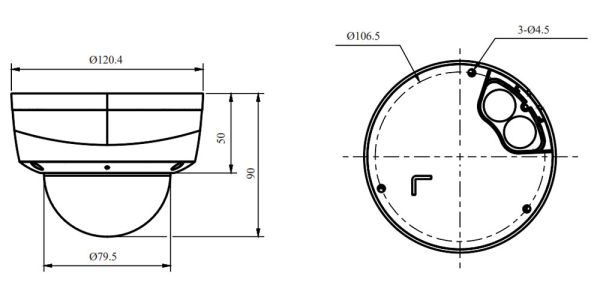 IP-видеокамера 2Мп RVi-1NCD2176 (2.8) white