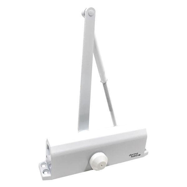 Доводчик дверной dormakaba TS FROST I морозостойкий, 208х19, серый