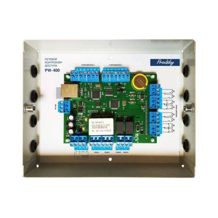 Сетевой IP-контроллер ProxWay PW-400 EU v.2 в металлическом корпусе (до -40С)
