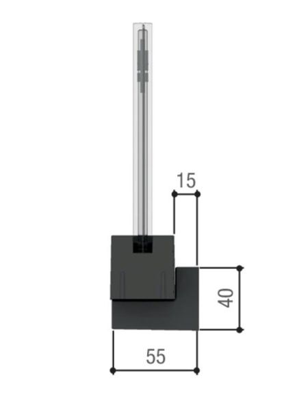 Лампа сигнальная (светодиодная) Came DD-1KB, 230/24 В, свет голубой