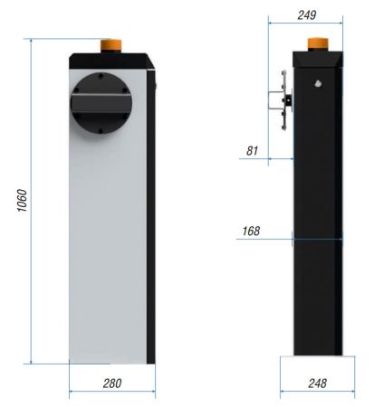 Автоматический шлагбаум Carddex RBS-L Стандарт Плюс GSM со стрелой 4,3 м Автоматический шлагбаум Carddex RBS-L Стандарт Плюс GSM со стрелой 4,3 м
