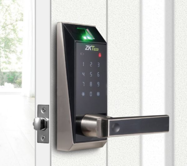 Электронный замок ZKTeco AL20DB-Z1 со считывателем отпечатков пальцев и Bluetooth