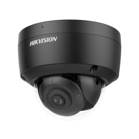 Антивандальная IP-видеокамера 4Мп HikVision DS-2CD2147G2-SU(С) (2.8 мм) с технологией ColorVu и AcuSense, черная