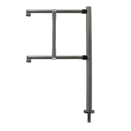 Ограждение для нешироких проходов ASP с вставкой