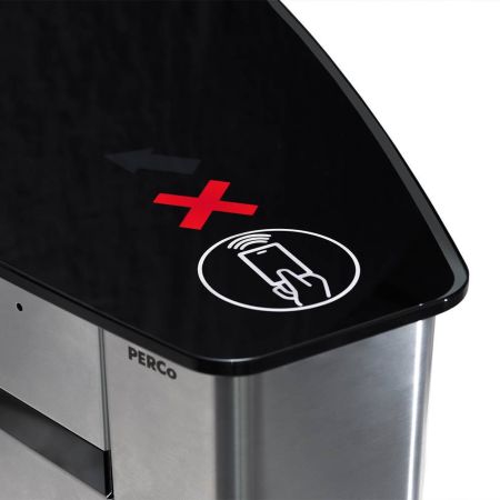 Центральный модуль раздвижного турникета PERCo STD-02.900 "Скоростной проход" со створками 900 мм