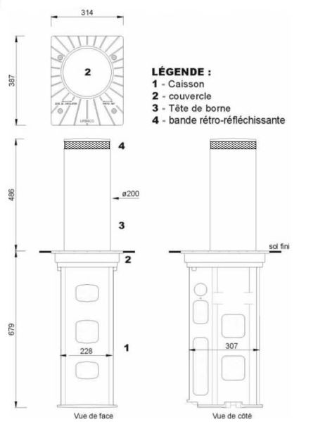Комплект на базе пневматического блокиратора Urbaco G6 Cylinder BPCLPE50 D=200мм, H=500мм Комплект на базе пневматического блокиратора Urbaco G6 Cylinder BPCLPE50 D=200мм, H=500мм