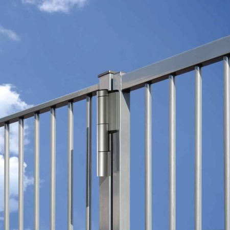 Гидравлический доводчик Locinox Mammoth и петля два-в-одном, 180°